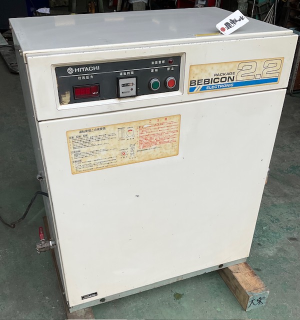 日立 2.2kWエアーコンプレッサー BEBICON2.2