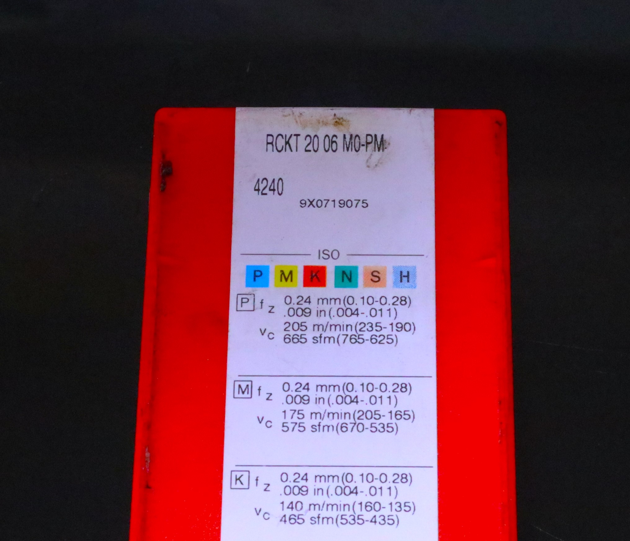 SANDVIK チップ RCKT 20 06 MO-PM 10 個　未使用