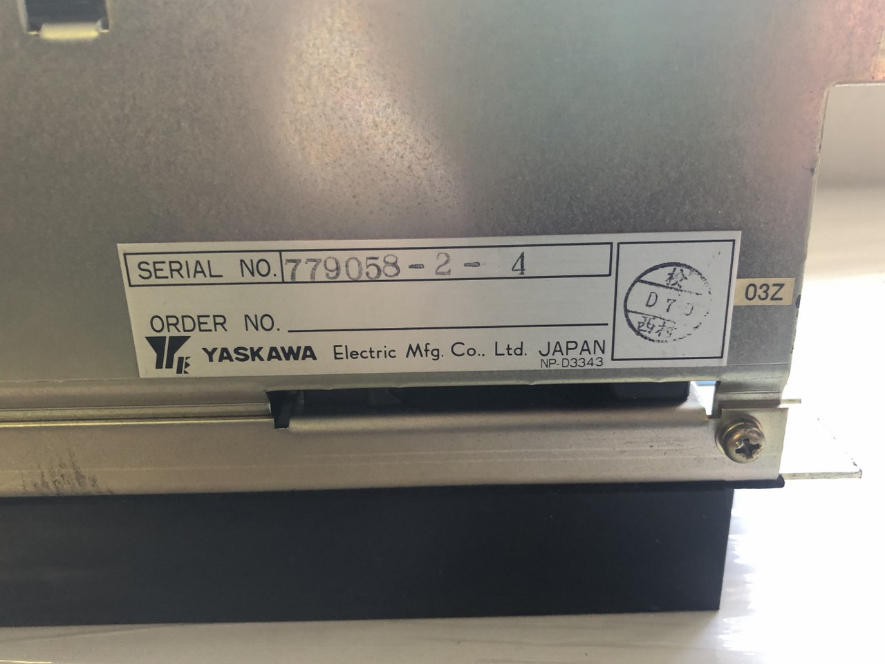 安川電機 YASKAWA ELECTRIC サーボパック SERVOPACK CACR-SR10SB1AF