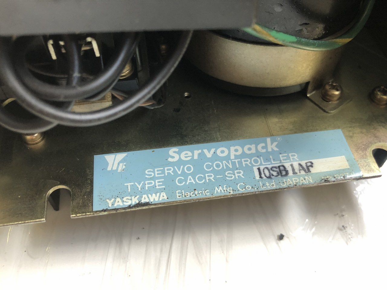 安川電機 YASKAWA ELECTRIC サーボパック SERVOPACK CACR-SR10SB1AF