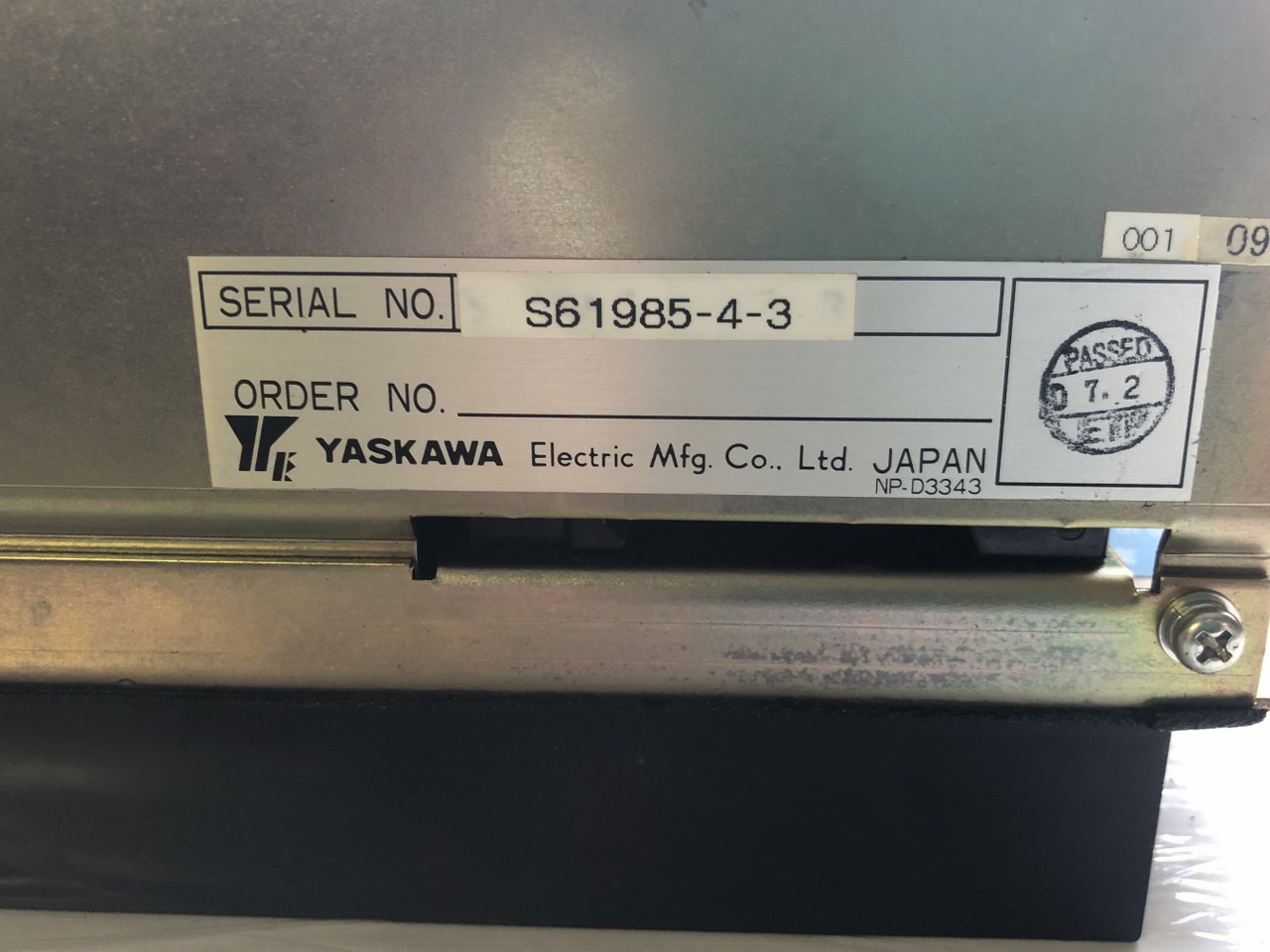 安川電機 YASKAWA ELECTRIC サーボパック SERVOPACK CACR-SR10SB1AF