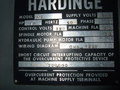 ハーディング タレット旋盤 HC
