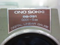 小野測器 デジタルゲージ(スタンド付き) DG-751