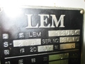 能率機械製作所 高速プレス LEM-3205C