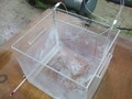  石英製水槽 