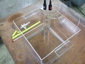  石英製水槽 