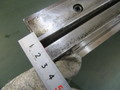 不明 ベンダー金型(ヘミング下型) V8mm　全長415mm