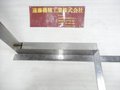  直角スコヤ 直角定規(スコヤ)　横巾340mm　高さ600mm　立厚み巾6mm　底面厚み巾30mm