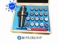 テクノフロンティア コレットチャック・精密コレットセット BT50-ER32UM-18PCS【新品】