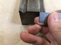 不明 ベンダー金型(2Vダイ) (1)V1＝6　(2)V2＝11 L200mm