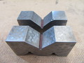 不明 A型ヤゲン台（Vブロック）2個 75x25x38mm