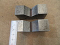 不明 A型ヤゲン台（Vブロック）2個 75x25x38mm