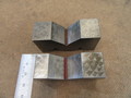 不明 A型ヤゲン台（Vブロック）2個 75x25x38mm
