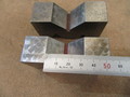 不明 A型ヤゲン台（Vブロック）2個 75x25x38mm