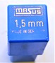 MASUS 刻印 1.5mm　0～8
