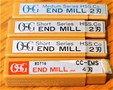 OSG エンドミル 一山　未使用　4個