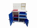 テクノフロンティア 工具作業台車 DYC-303-3A【新品】
