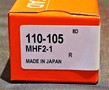 MITUTOYO｜ミツトヨ マイクロメーターヘッド MHF2-1 110-105　0-1mm　0.001mm　未使用