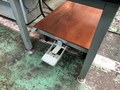 不明 軽量作業台kkタイプ(ペダル昇降移動式) 895x1195x650mm