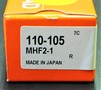 MITUTOYO｜ミツトヨ マイクロメーターヘッド MHF2-1 110-105　0-1mm　0.001mm　未使用