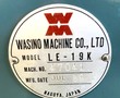 ワシノ 6尺旋盤 LE-19K