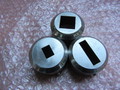 コニック/Conic タレパン金型（ダイ）3個 (1)20x20 C=0.5 (2)9.4x30.4 (3)10x14 C=0.2