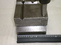不明 V溝付桝形ブロック キサゲ仕上 150x150xH150mm
