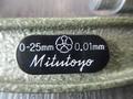 MITUTOYO｜ミツトヨ キャリパー形外側マイクロメーター OMP-25W