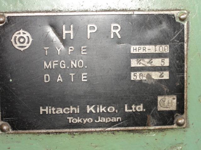 日立機工 傾斜円テーブル HPR-100