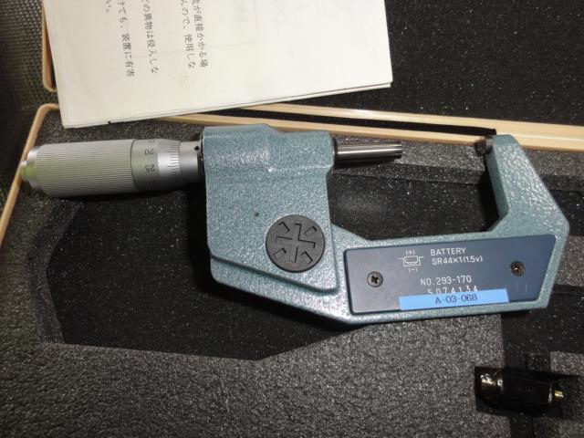 MITUTOYO｜ミツトヨ デジタル外側マイクロメーター MDC-50JT