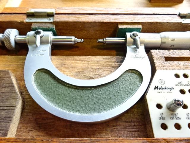 MITUTOYO｜ミツトヨ 替駒式ねじマイクロメーター 