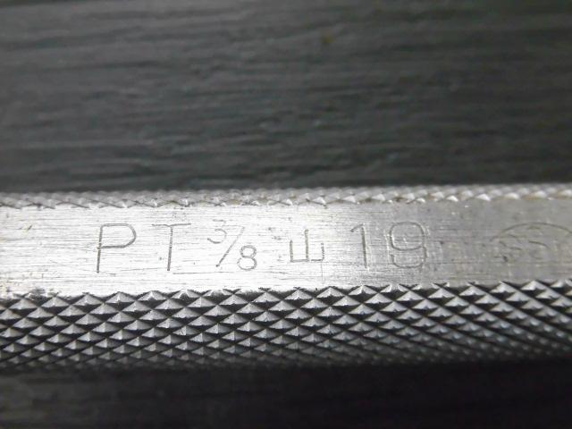 GSK｜郷原精機 管用テーパーネジ PT3/8 山19