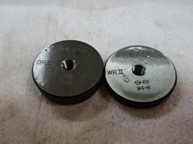 SHS｜測範社 リングゲージ M6 P1.0