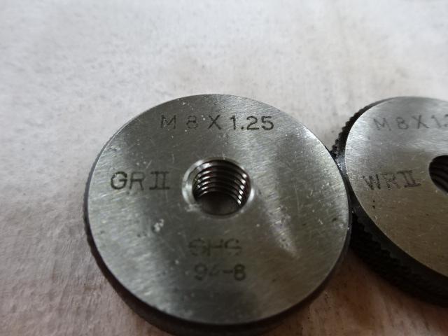 SHS｜測範社 リングゲージ M8 P1.25
