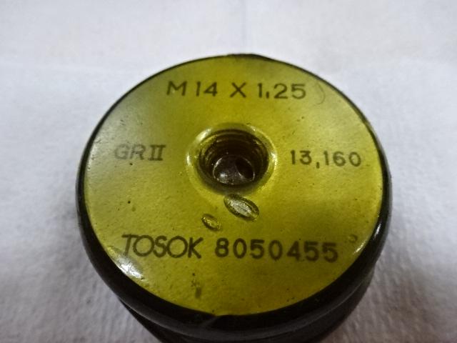 TOSOK｜トーソク リングゲージ M14 P1.25