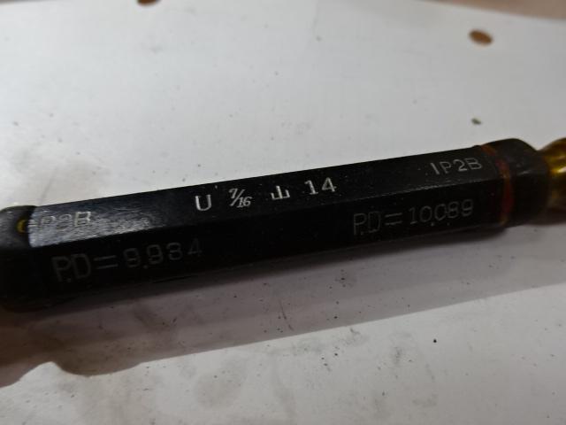 GSK｜郷原精機 ネジゲージ U7/16 山14