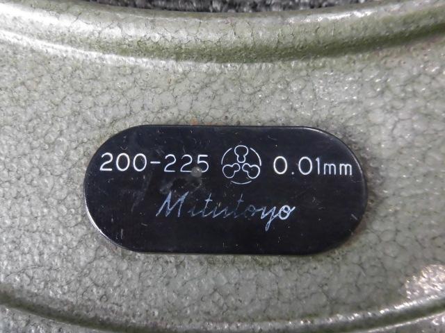 MITUTOYO｜ミツトヨ 外側マイクロメーター OM-225