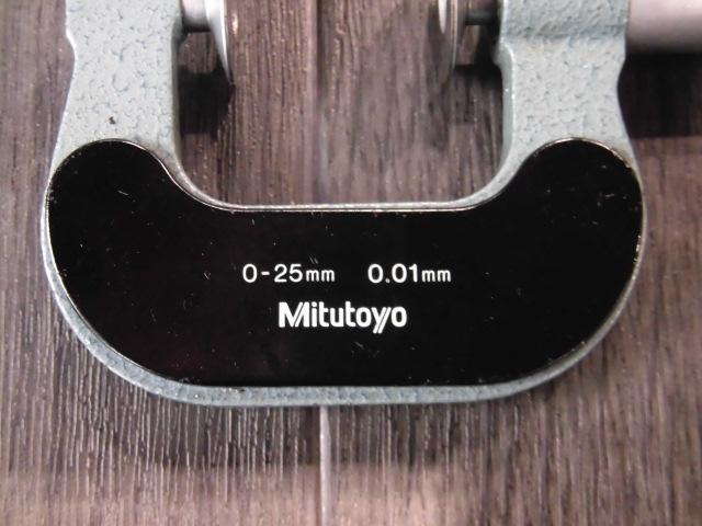 MITUTOYO｜ミツトヨ 歯厚マイクロメーター PDM-25