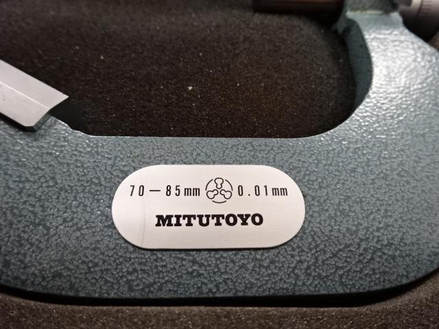 MITUTOYO｜ミツトヨ V溝マイクロメーター VM3-85