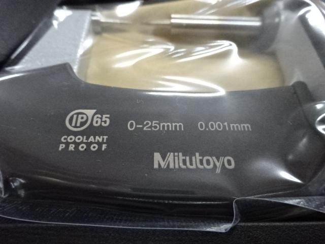 MITUTOYO｜ミツトヨ デジタルポイントマイクロメーター CPM15-25MJ