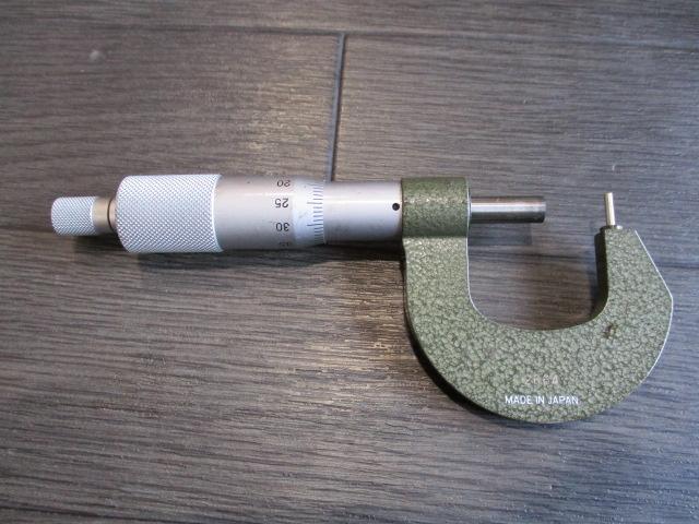 MITUTOYO｜ミツトヨ 棒球面マイクロメーター BMB1-25