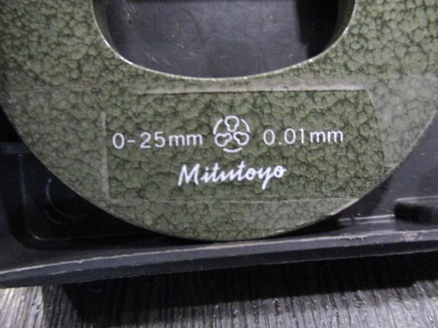 MITUTOYO｜ミツトヨ 棒球面マイクロメーター BMB1-25