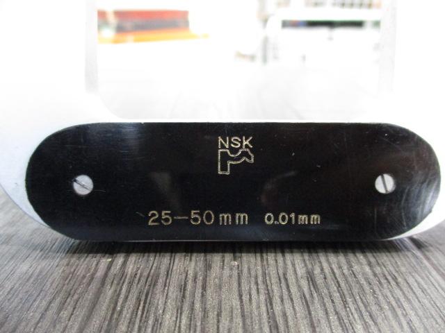 NSK｜日本測定 ダイヤルゲージ付外側マイクロメーター 