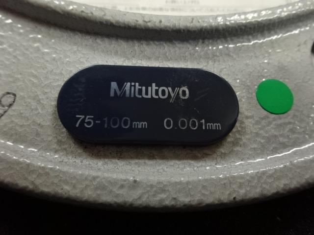 MITUTOYO｜ミツトヨ デジタルスプラインマイクロメーター SPM-100DM