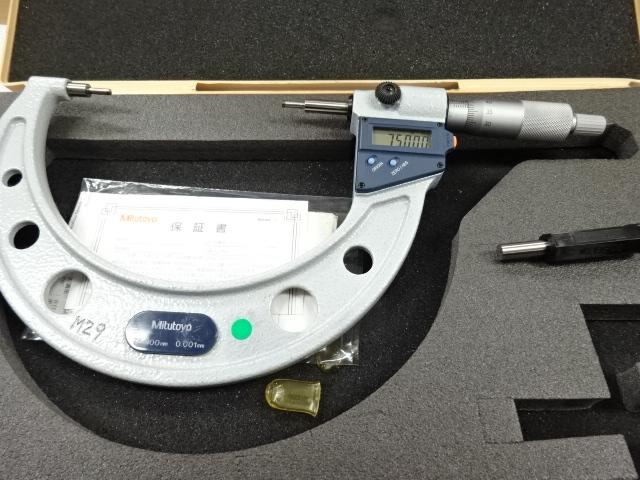 MITUTOYO｜ミツトヨ デジタルスプラインマイクロメーター SPM-100DM