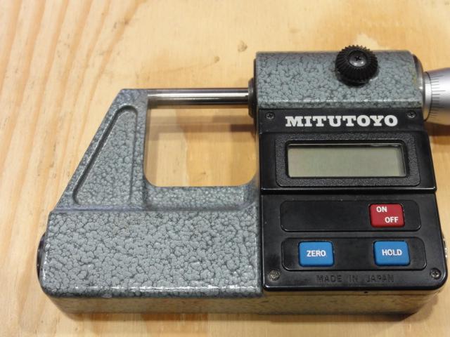 MITUTOYO｜ミツトヨ デジタル外側マイクロメーター 