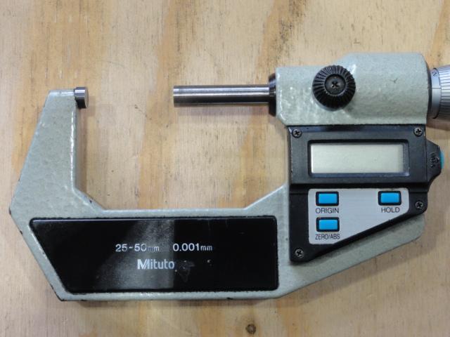 MITUTOYO｜ミツトヨ デジタル外側マイクロメーター MDC-50M