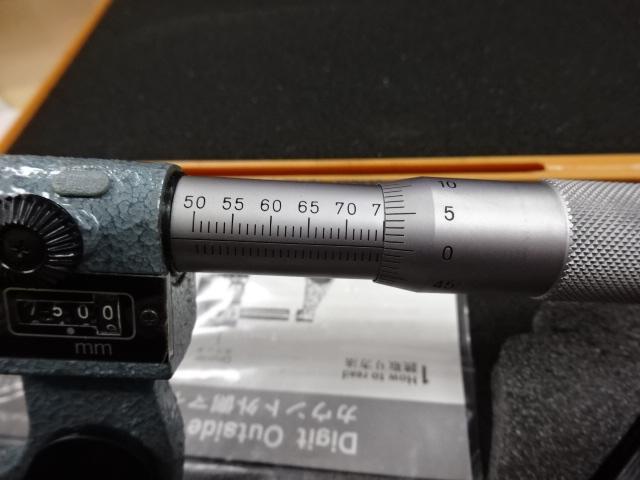 MITUTOYO｜ミツトヨ カウント歯厚マイクロメーター GMA-75K