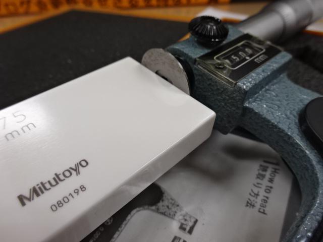 MITUTOYO｜ミツトヨ カウント歯厚マイクロメーター GMA-75K