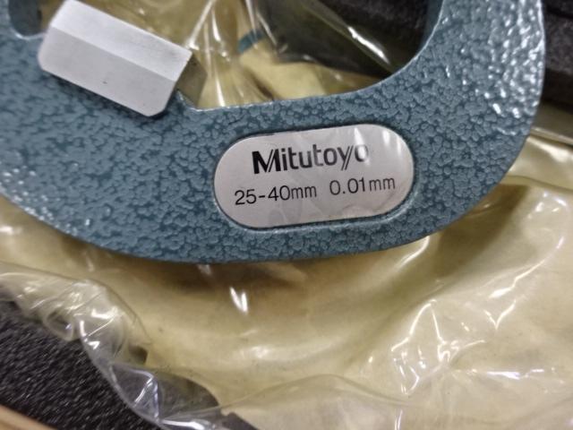 MITUTOYO｜ミツトヨ V溝マイクロメーター VM3-40